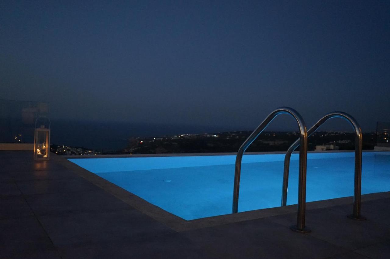 Eva Villas West With Infinity Pool & And Panoramic Sea View Gerani Chanion Zewnętrze zdjęcie