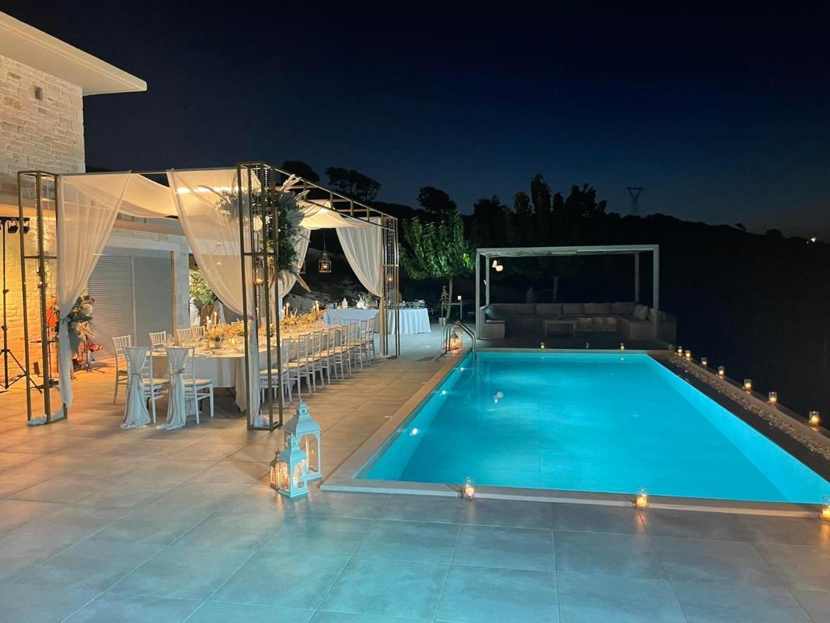 Eva Villas West With Infinity Pool & And Panoramic Sea View Gerani Chanion Zewnętrze zdjęcie